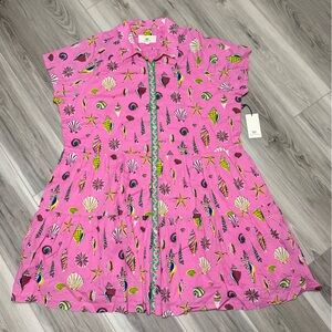 Printfresh Pink Seashell Dress
